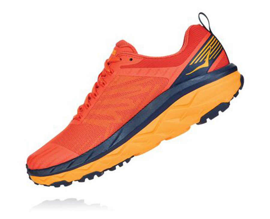 Tenis Trail Hoka One One Masculino Vermelhas - Challenger Atr 5 - 285-FIUJWQ